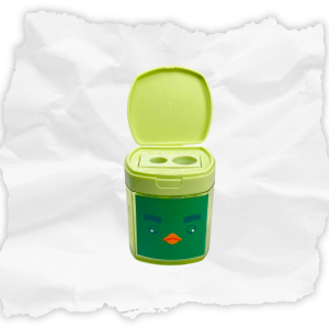 Sacapuntas transparente: Limo