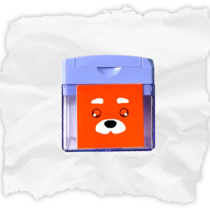 Sacapuntas transparente: Melanie